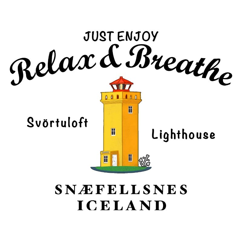 Iceland Lighthouse Svörtuloft, Relax
