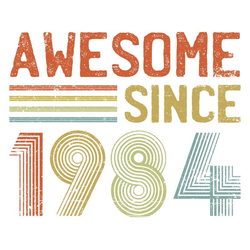 Conception de logo d’anniversaire d’année rétro