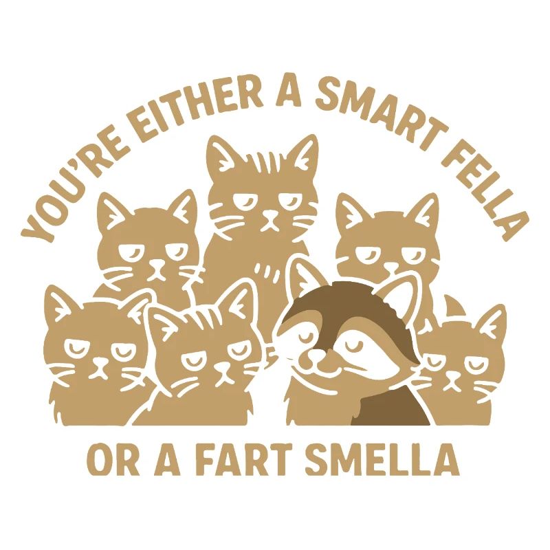 Du bist entweder ein schlauer Kerl oder ein Furzgeruch Meme