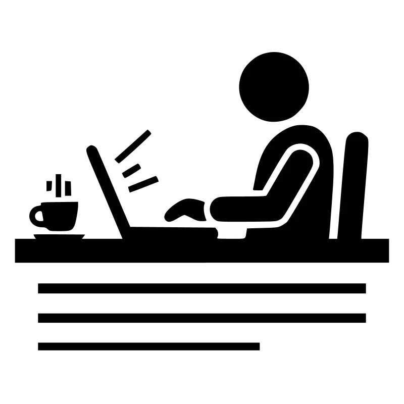 Büro & Home-Office | Programmierer Piktogramm