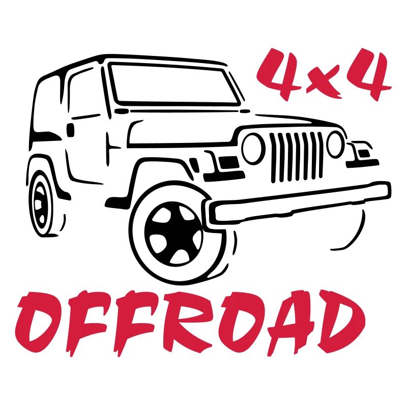 4x4 offroad jeep wrangler