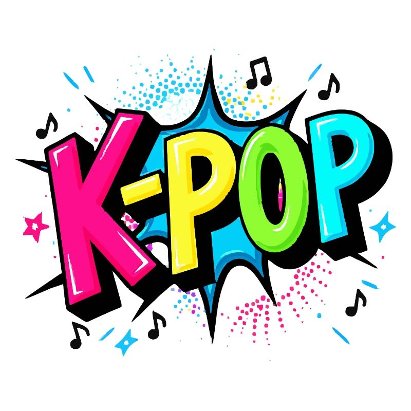 K-Pop Power - Conception de ventilateur coloré