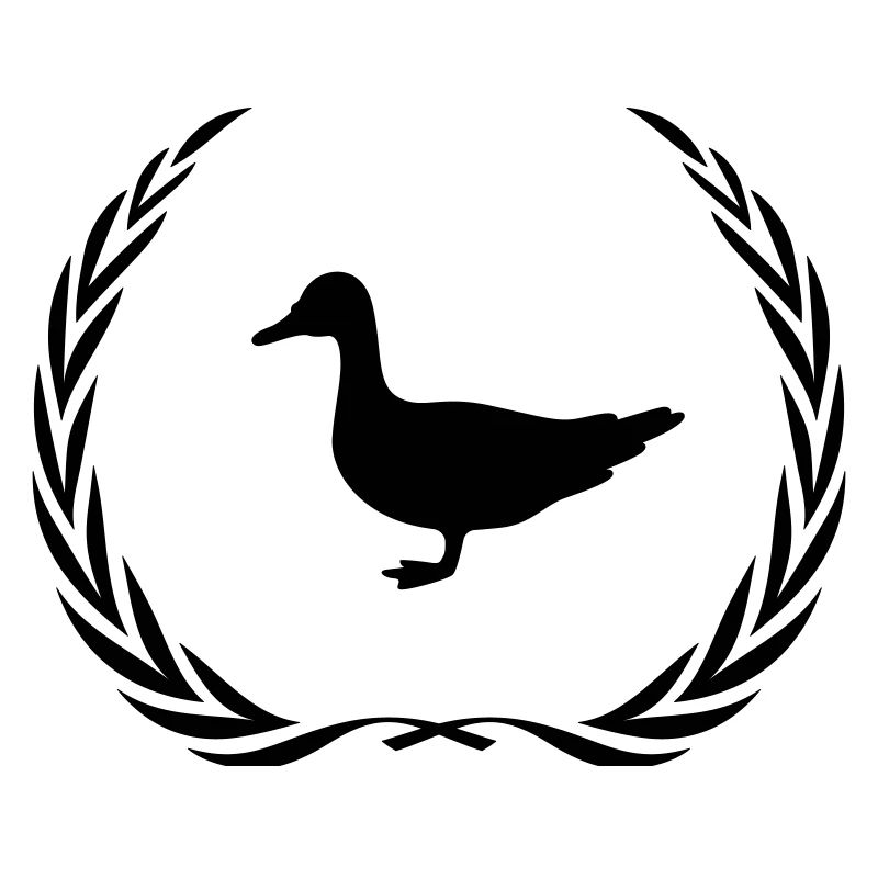 Couronne d’animal de canard