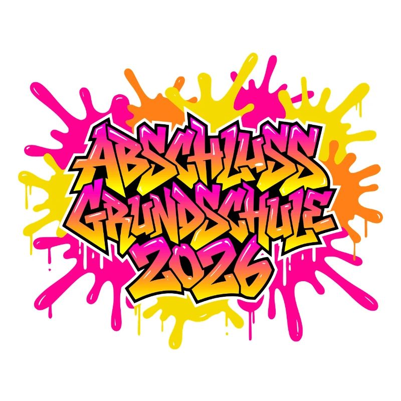 Elementary School Graduation 2026 Graffiti