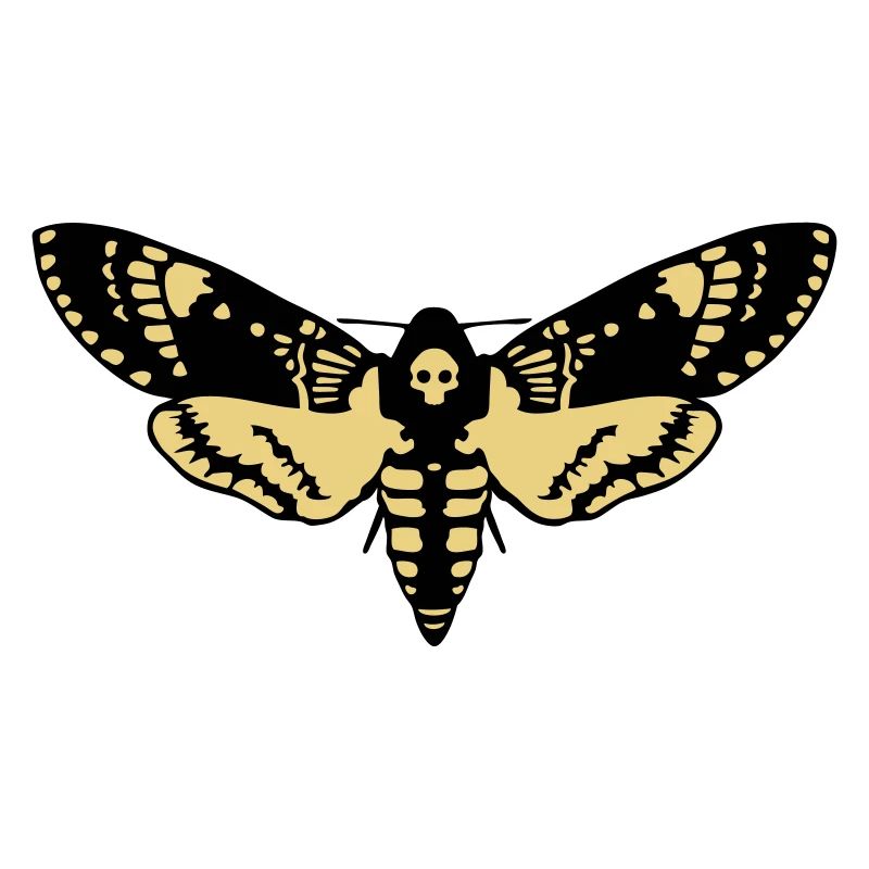 Sphinx Schädel butterfly skull