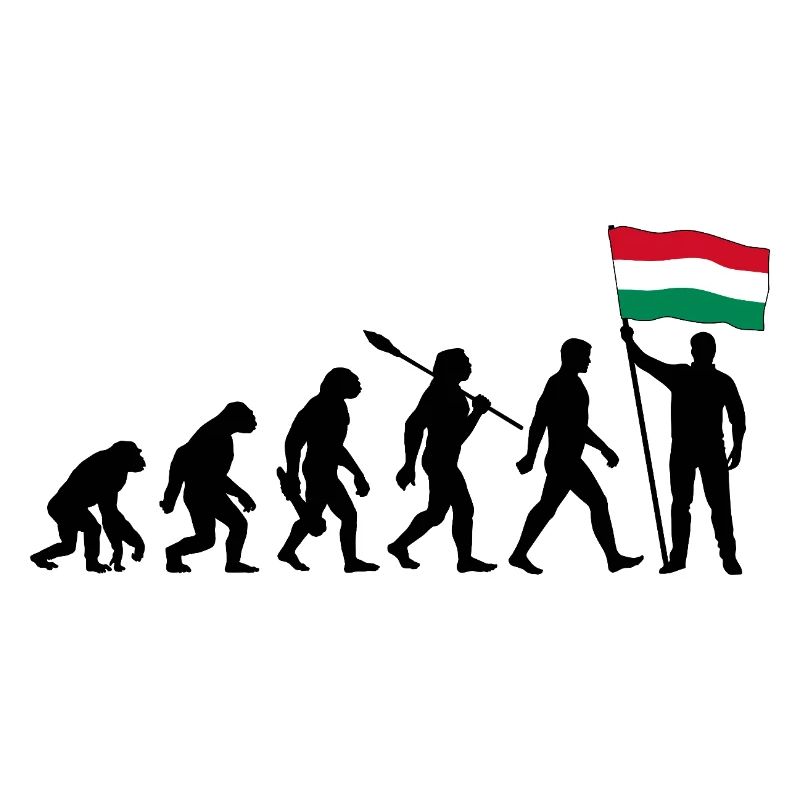Ungarn - Evolution - Flagge - Nation