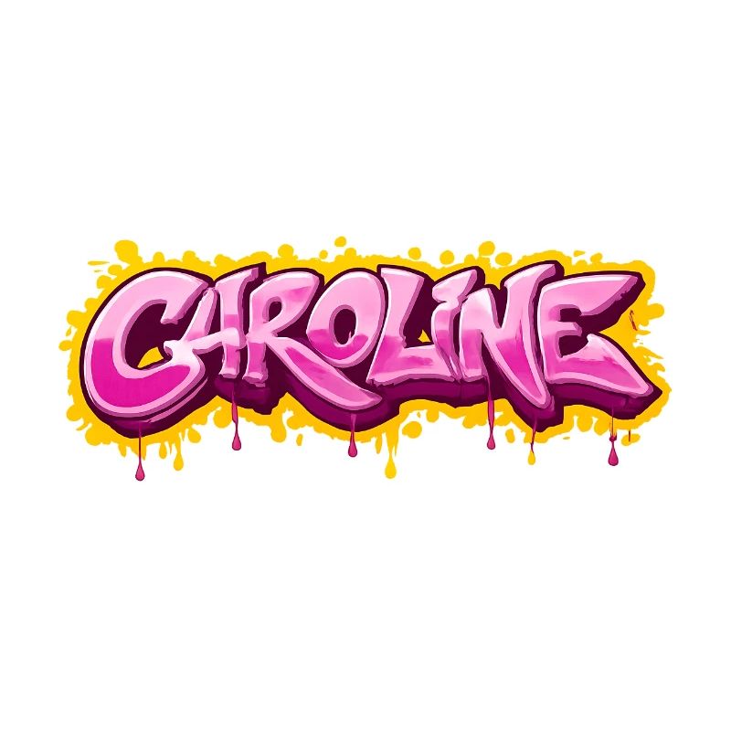 GRAFFITI NAME CAROLINE  FOR  PERFECT GIFT PRINTABL