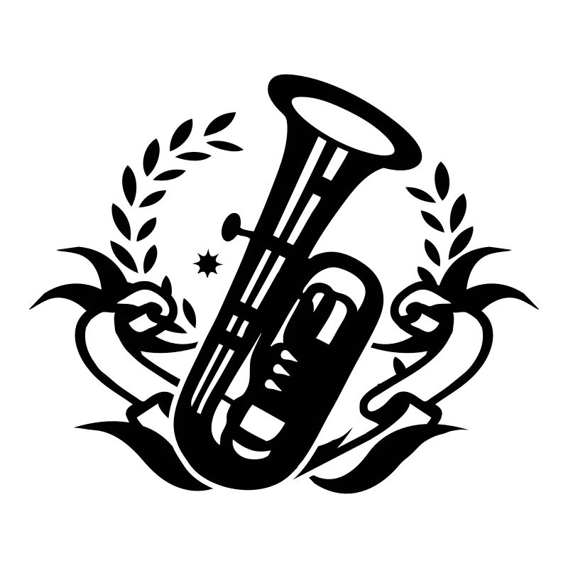 Tuba wind instrument for marching band