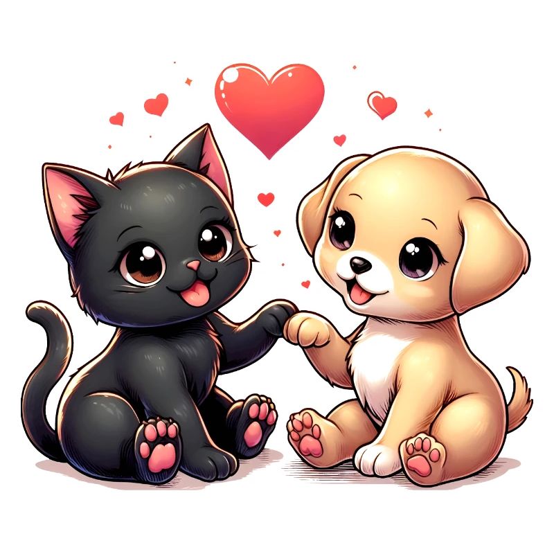L’amour comme le chien et le chat