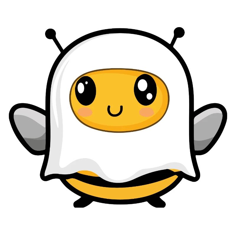 Bee Halloween Ghost