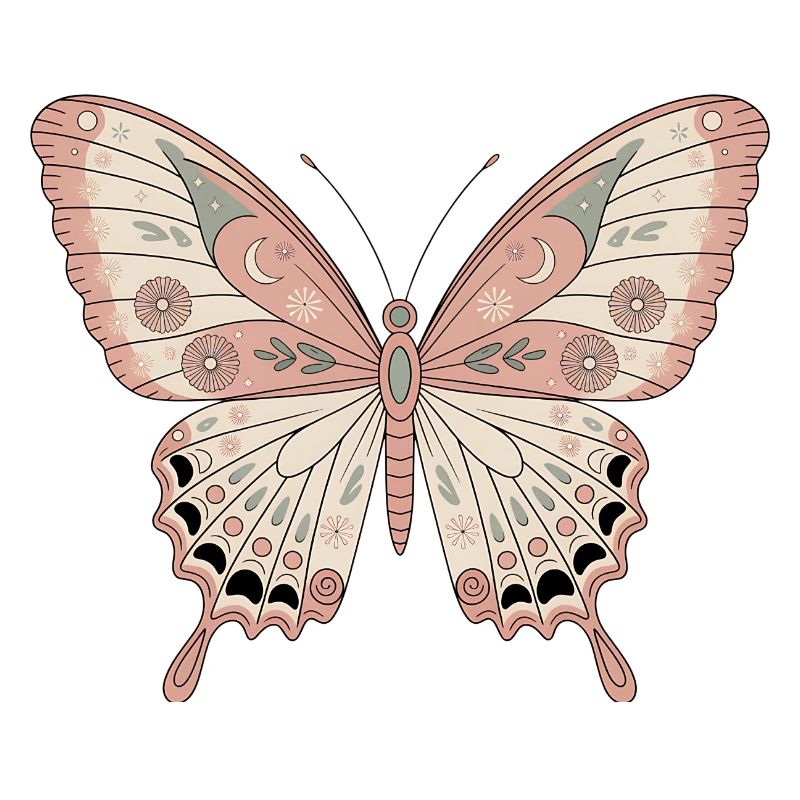 Boho Schmetterling