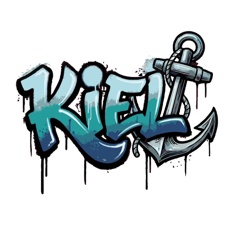 Ancre Graffiti Kiel Schleswig-Holstein