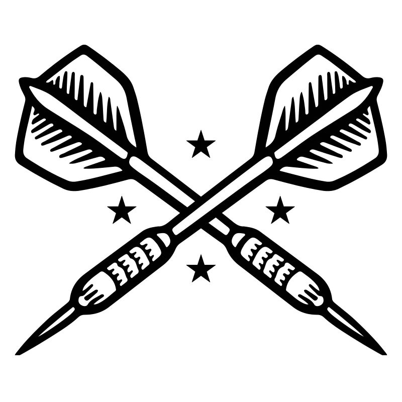 Icône de fléchettes