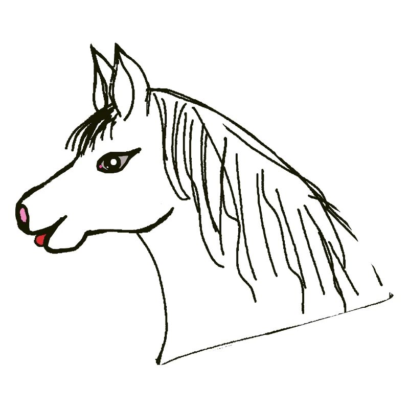 Pferdekopf Pony Pferd Kinder Pferde