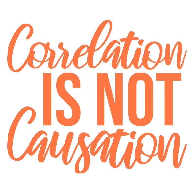 Correlation Is Not Causation Nerd Wissenschaft