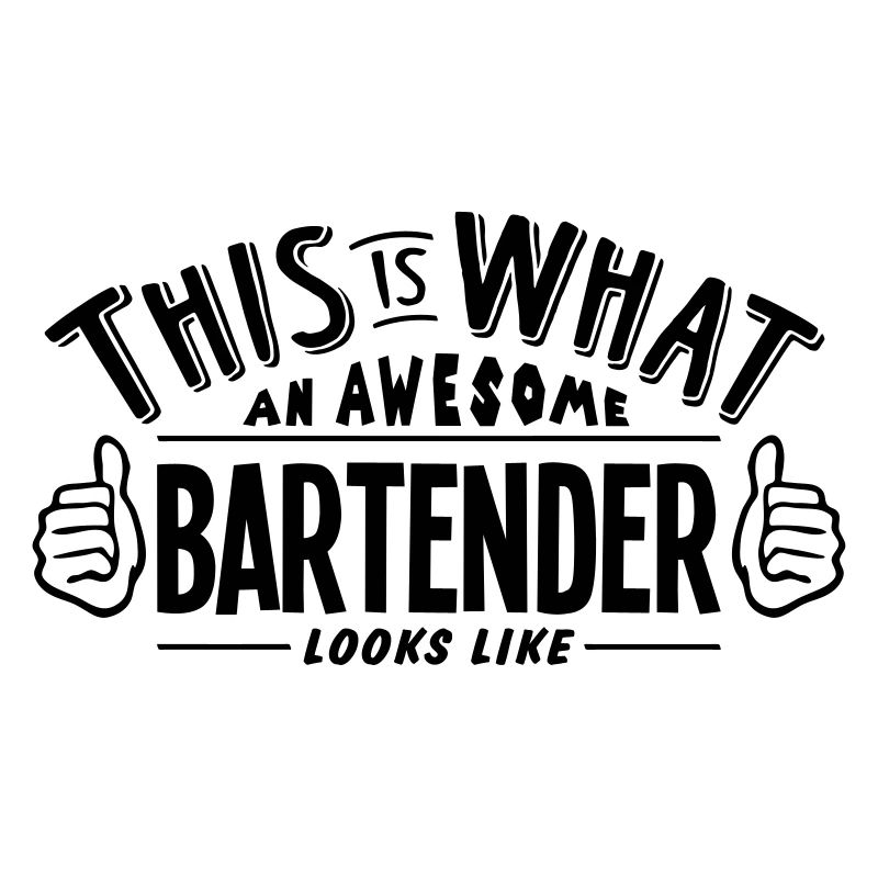 awesome bartender looks like pro design