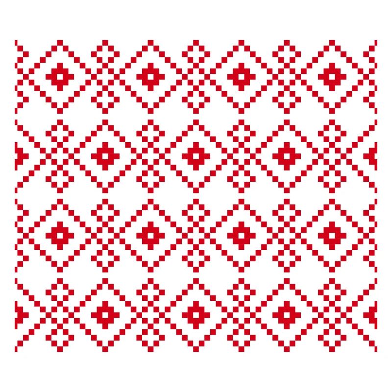 Pull uni de Noël (rouge)