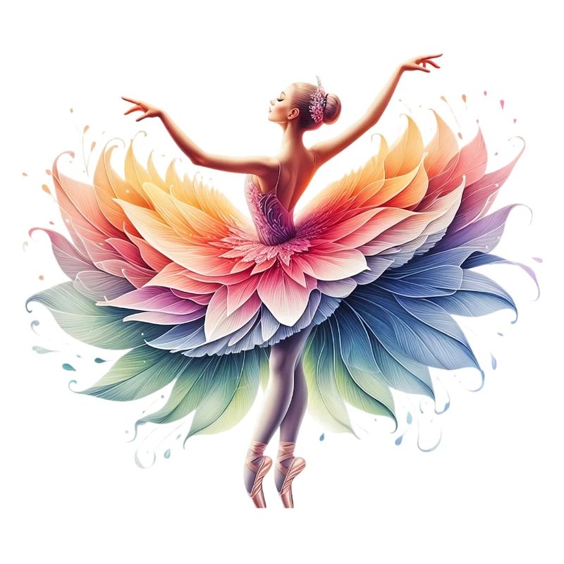 Danseuse de ballet avec tutu