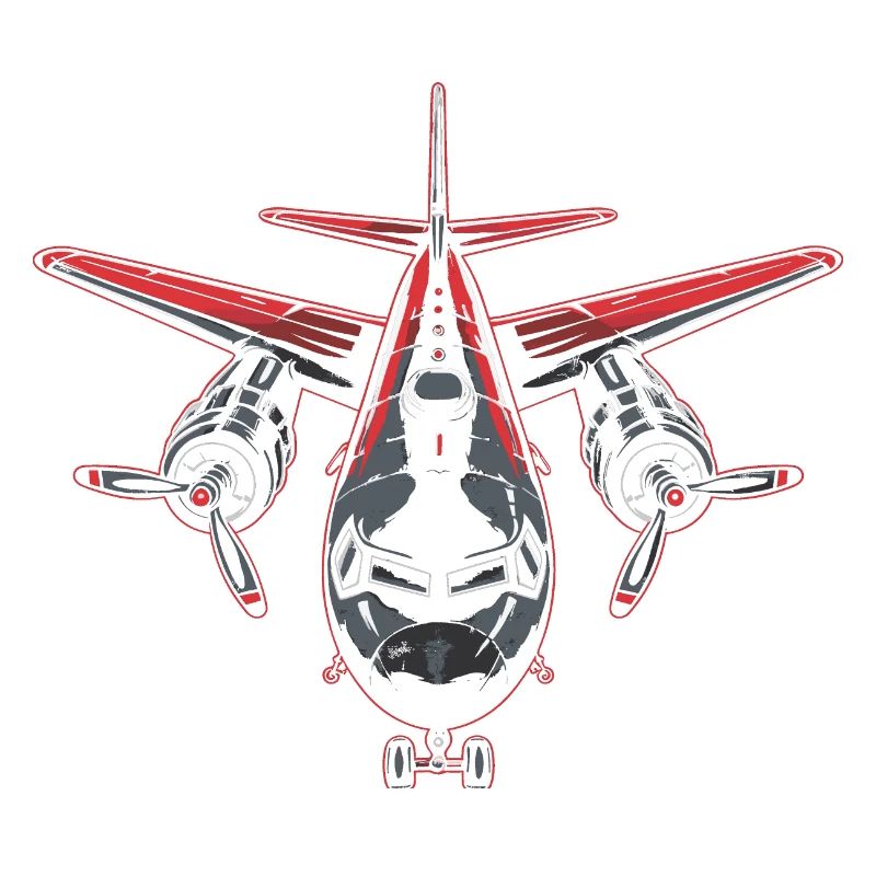 Flugzeug Grafik