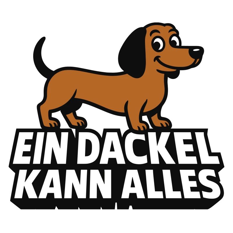 A dachshund can do it all!