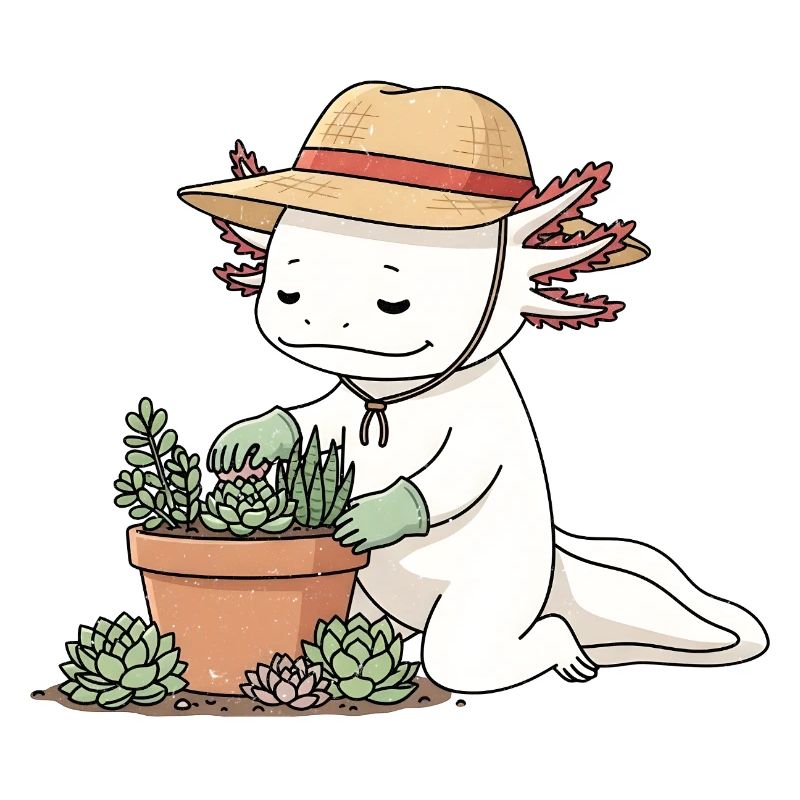 Gärtner Axolotl