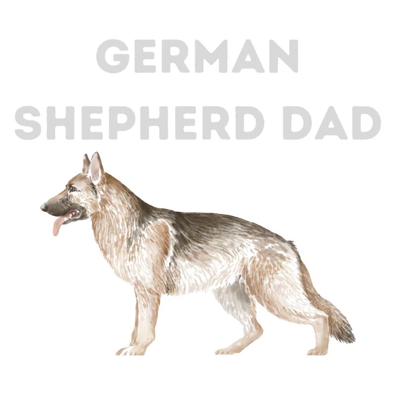 Vater eines Deutschen Schäferhundes