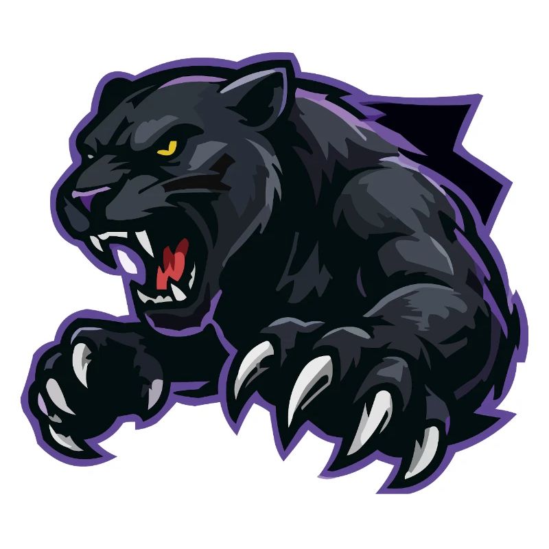 Schwarzer Panther Krallensturm