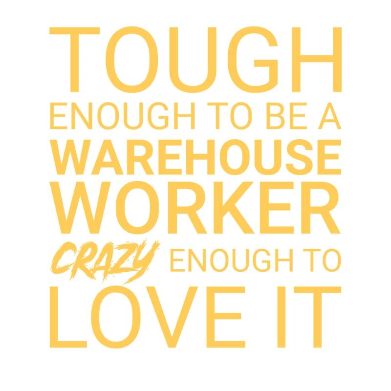 Warehouse Worker Crazy