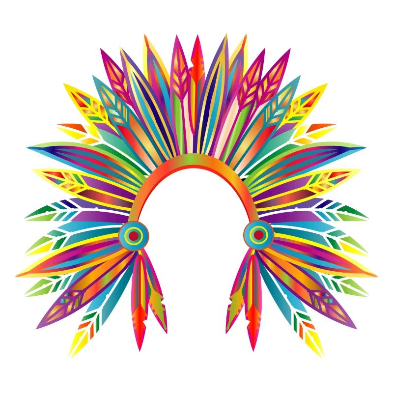 Coiffe colorée d’un chef