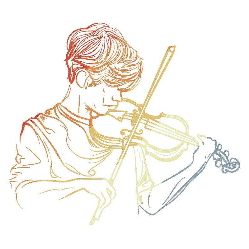 Garçon violoniste