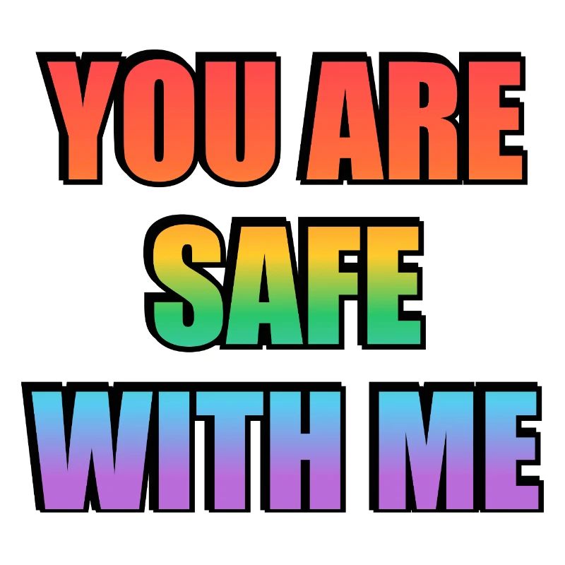 You Are Safe With Me Gradient