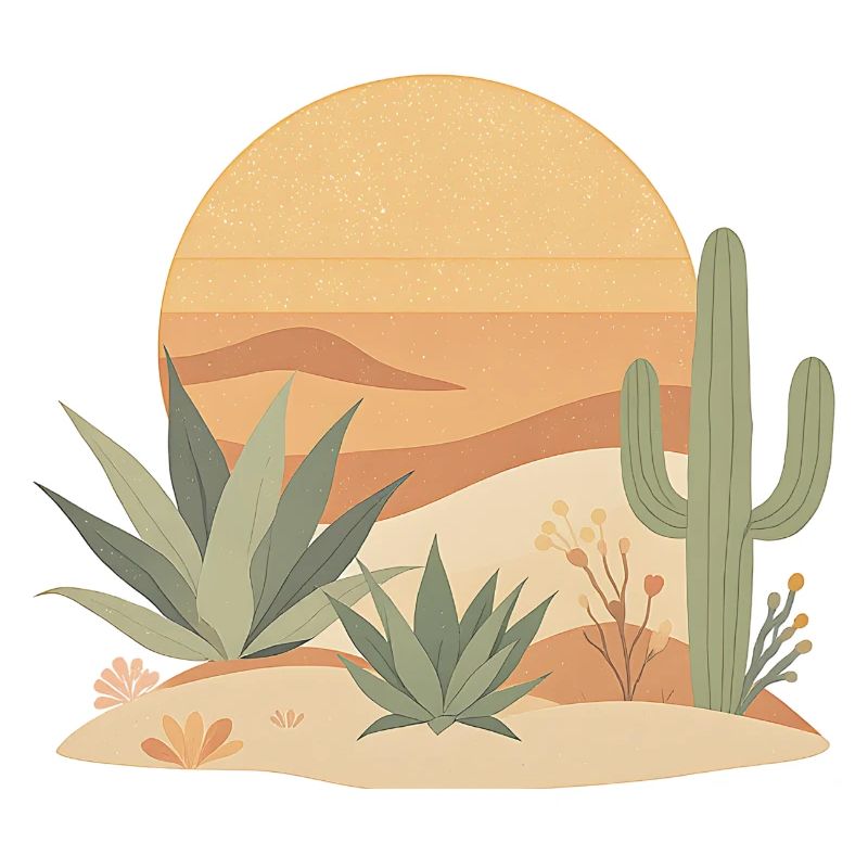 Cactus Boho Nature