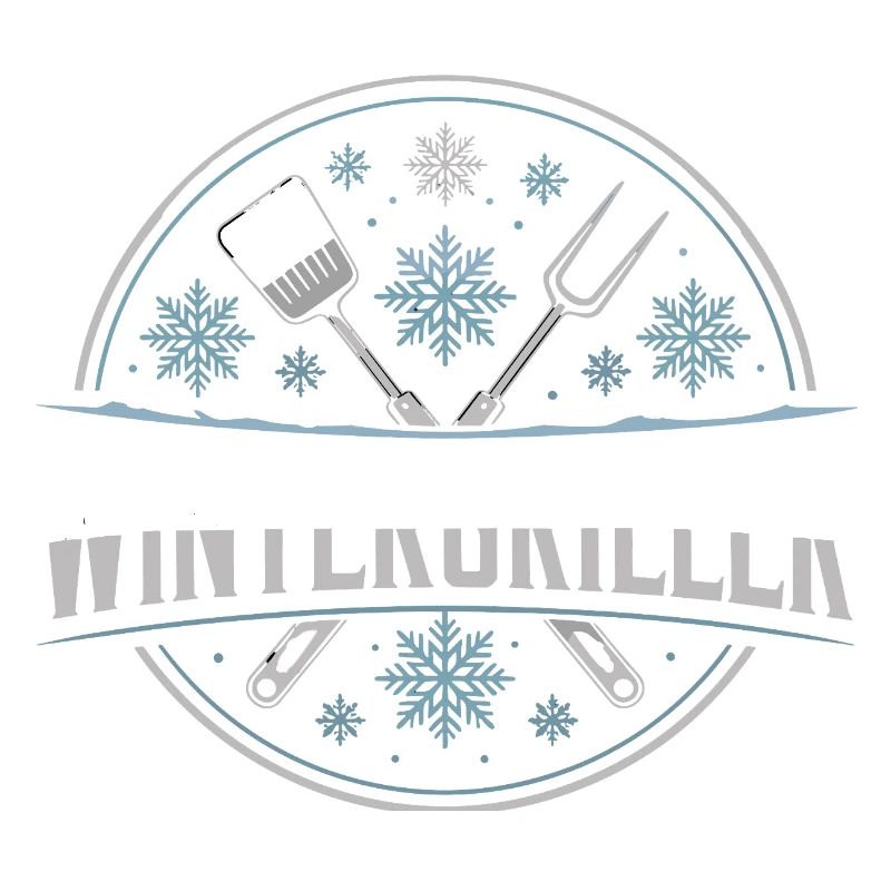 Winter Griller Snowflakes BBQ Master