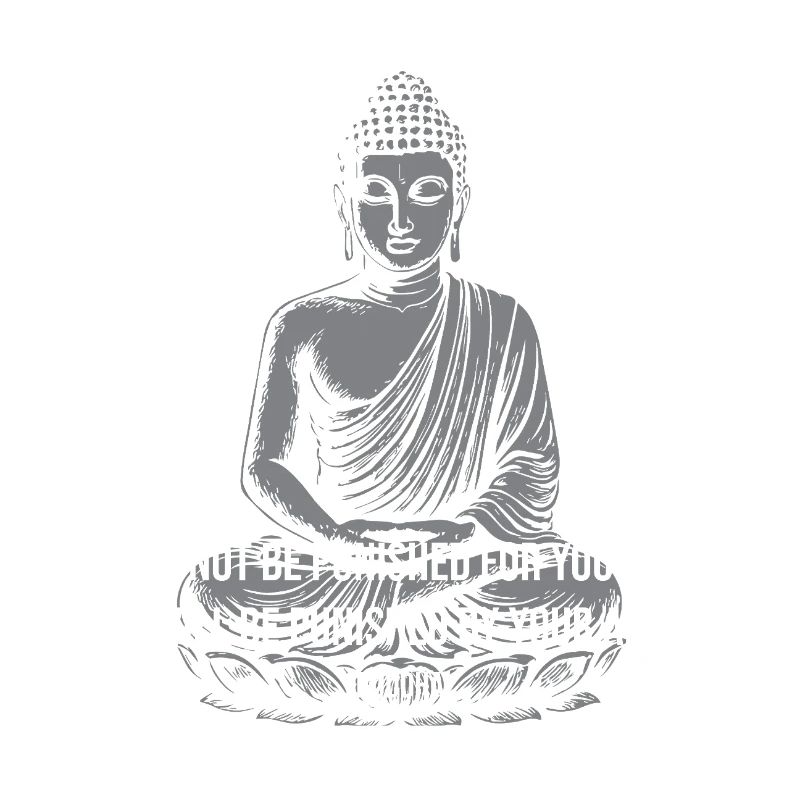 Citation du Bouddha Calme Tee