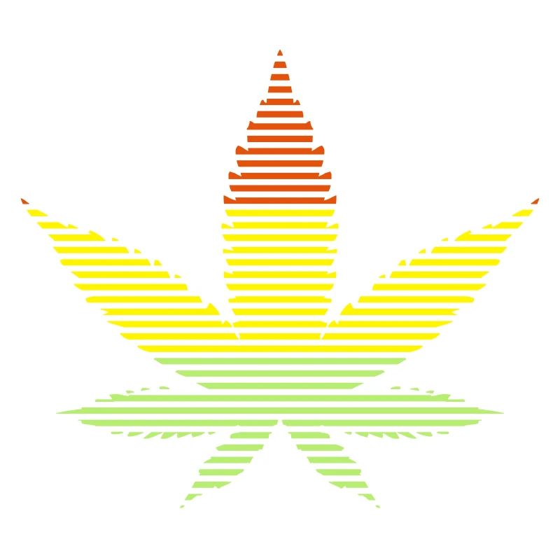 Cannabis-Blatt