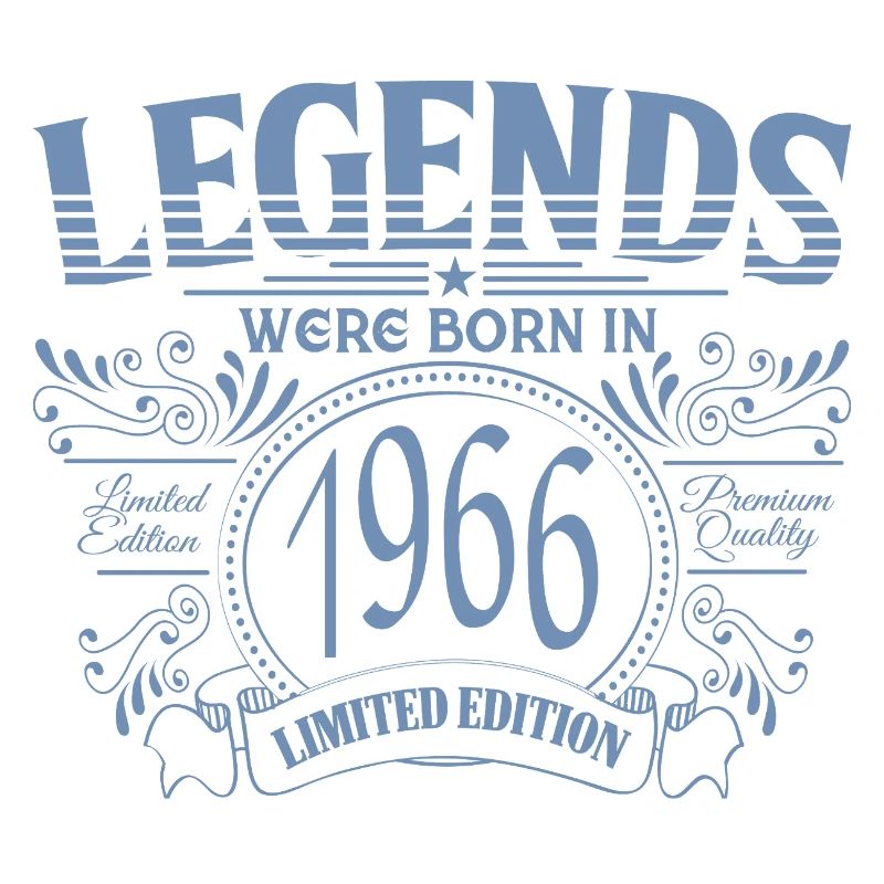 60e anniversaire Legends Qualification Premium Vintage 1966