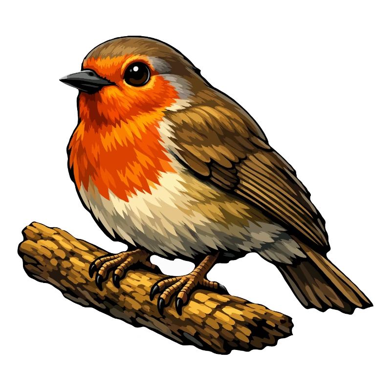 Robin dans le dessin animé de la tribu