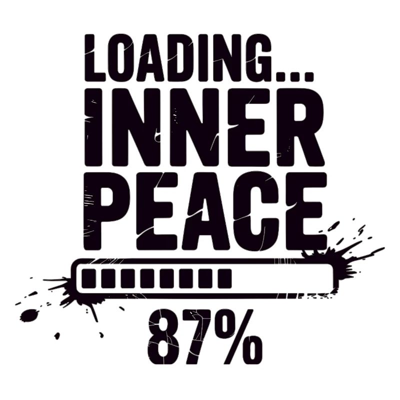 Loading Inner Peace - Sarcasm Stress Shirt