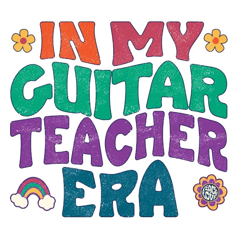 À l’époque de mon professeur de guitare