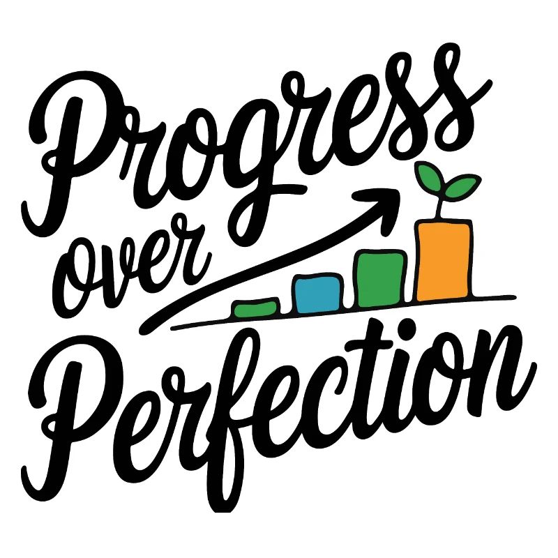 Progression au-dessus de la perfection Courbe de croissance