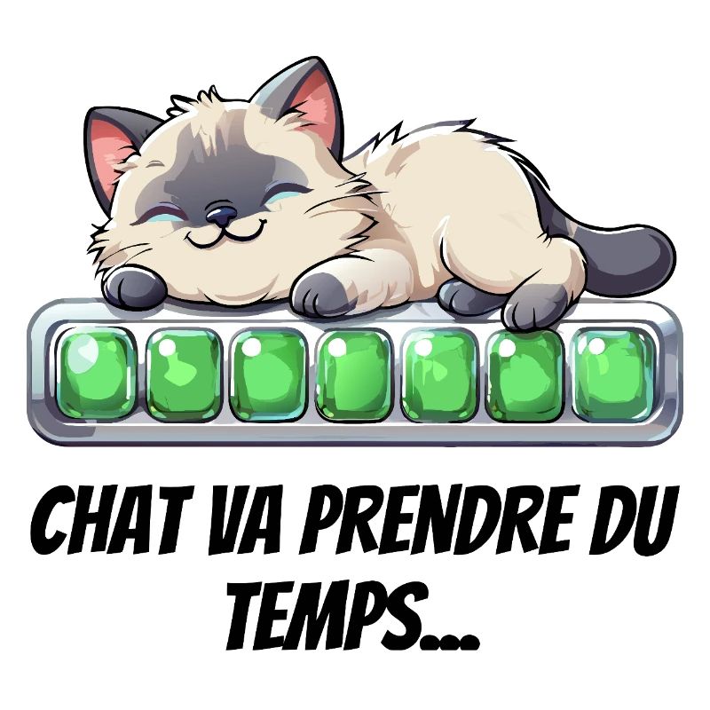Chat Va Prendre Du Temps - Chaton Mignon