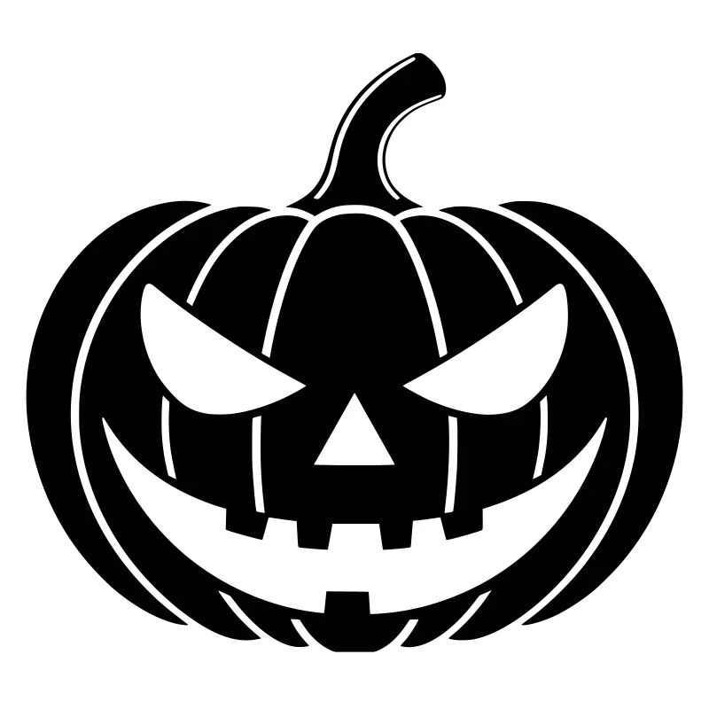 Pumpkin Horror Illustration
