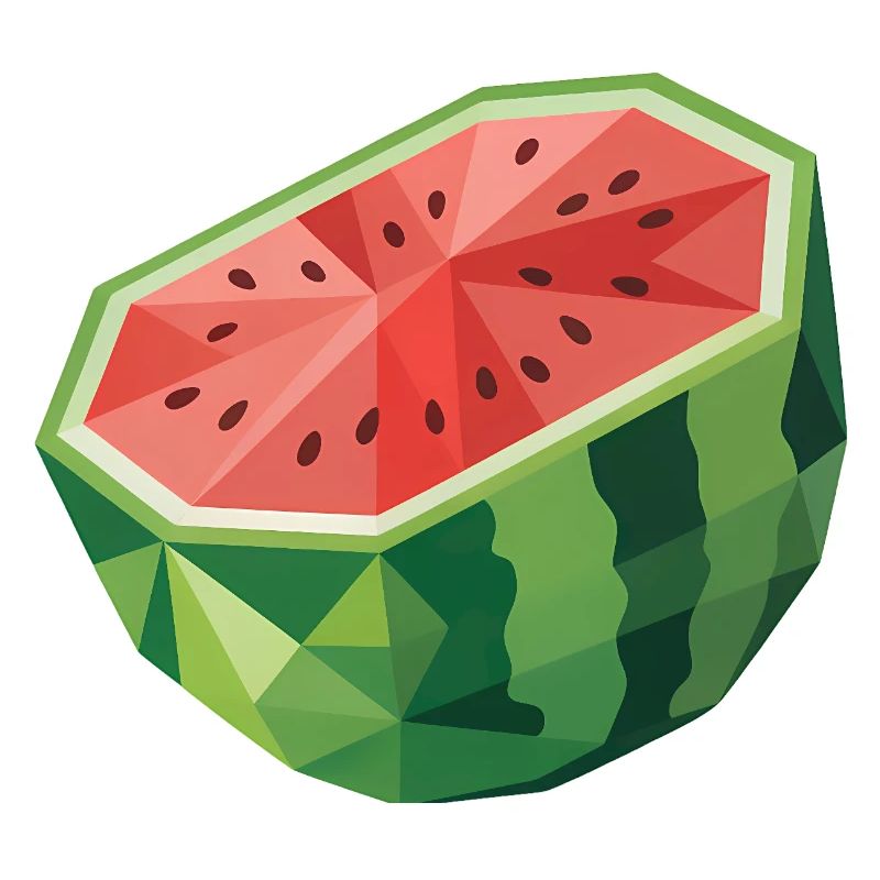Melon - Cool Fruit Logo