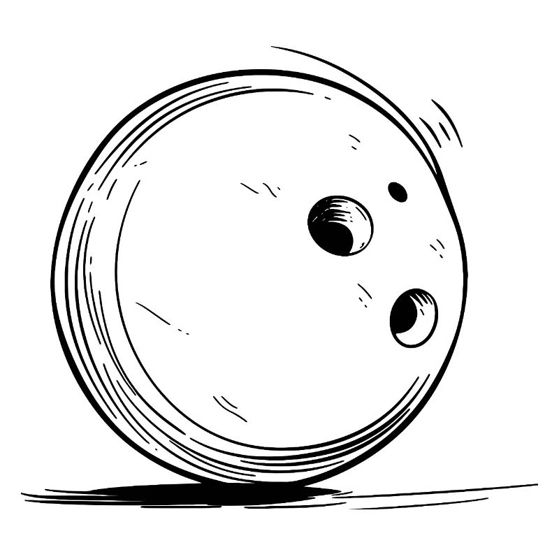 Bowling Ball Drawing