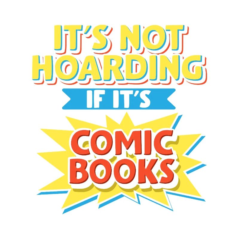 Ce n’est pas de l’accumulation si c’est du comic books art tee