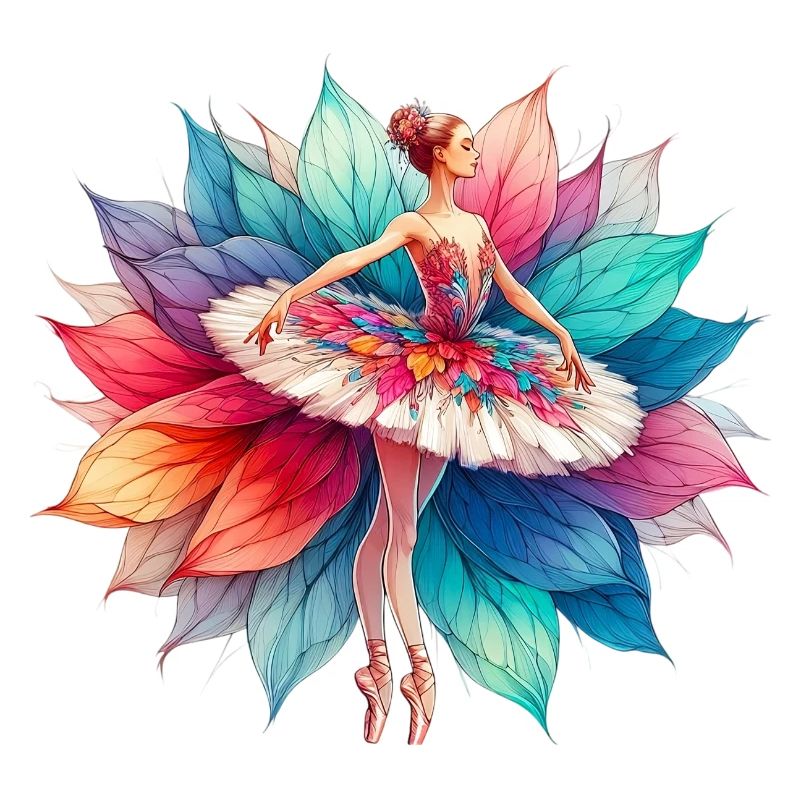 Danseuse de ballet avec tutu