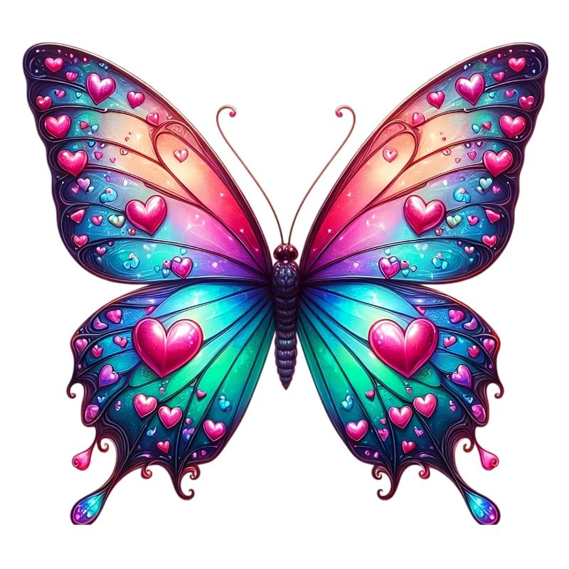 Coeur papillon Coeurs Coeurs Coeurs Coeurs