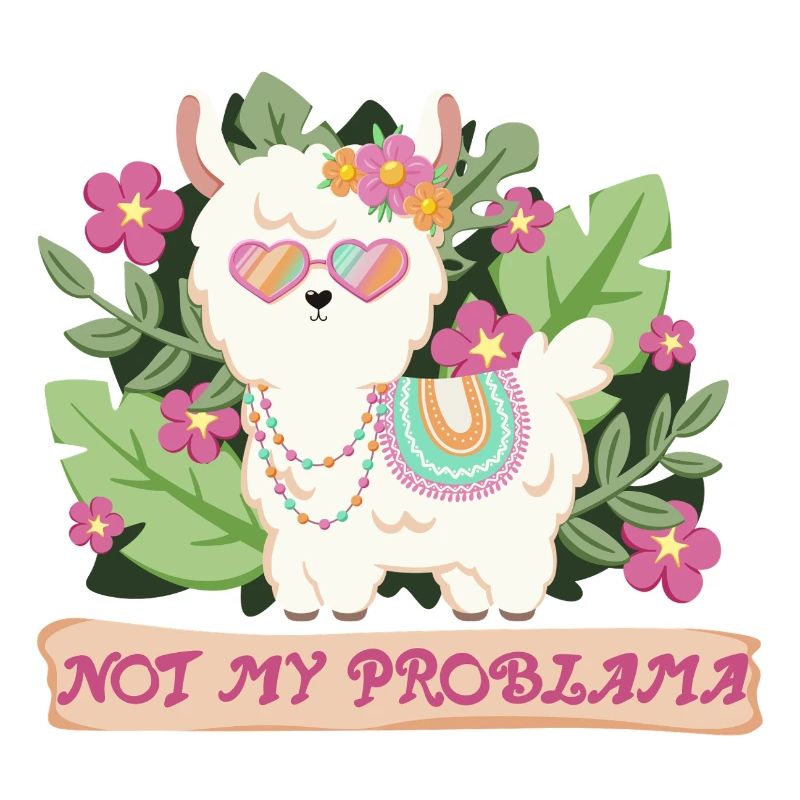 Summer Llama Alpaca - Not my problem