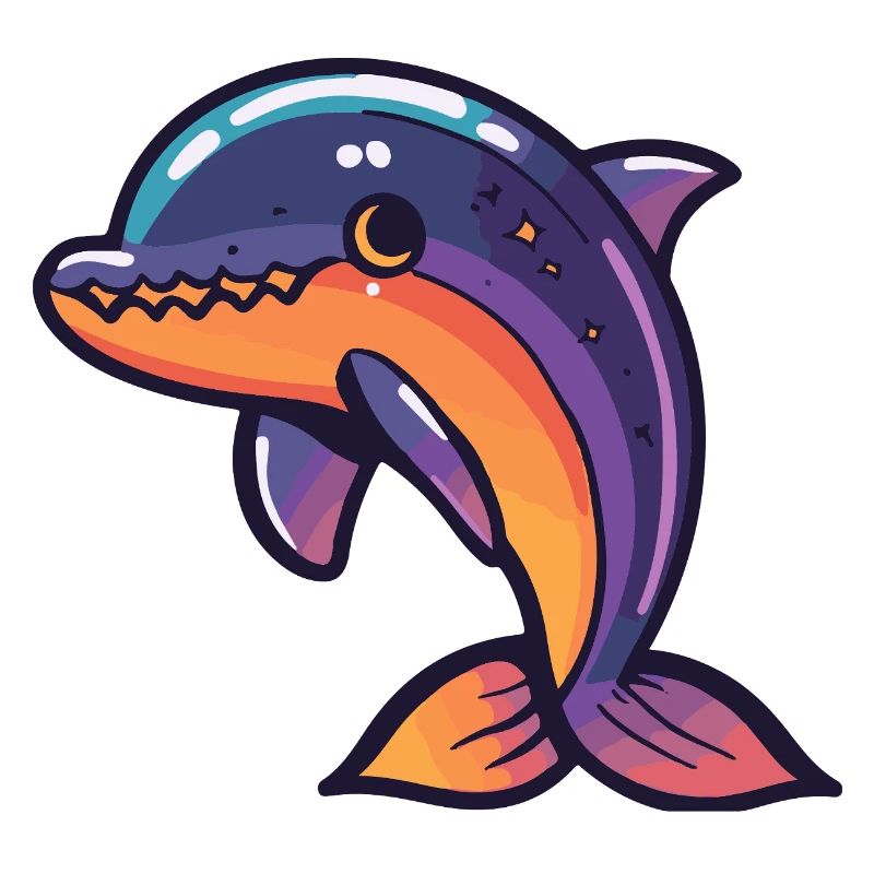 Dolphin Halloween Zombie