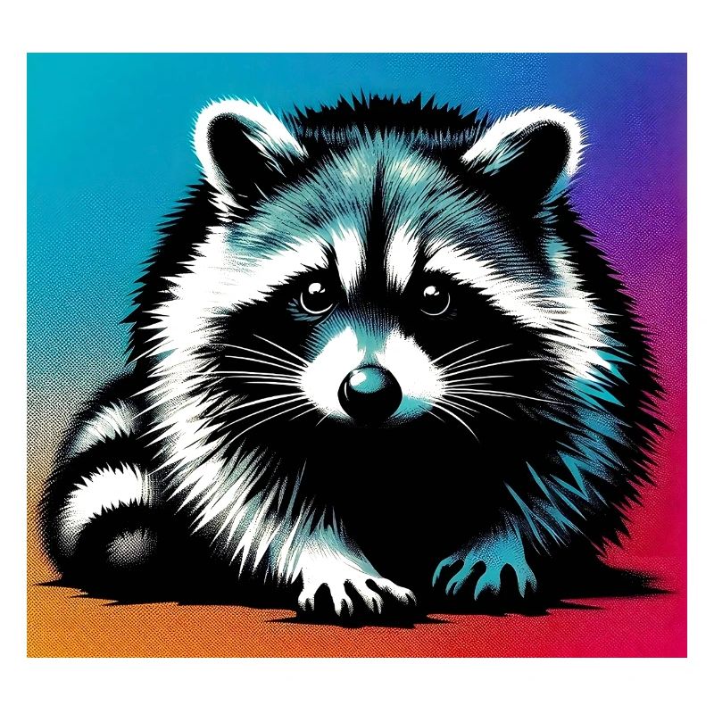 Waschbär
